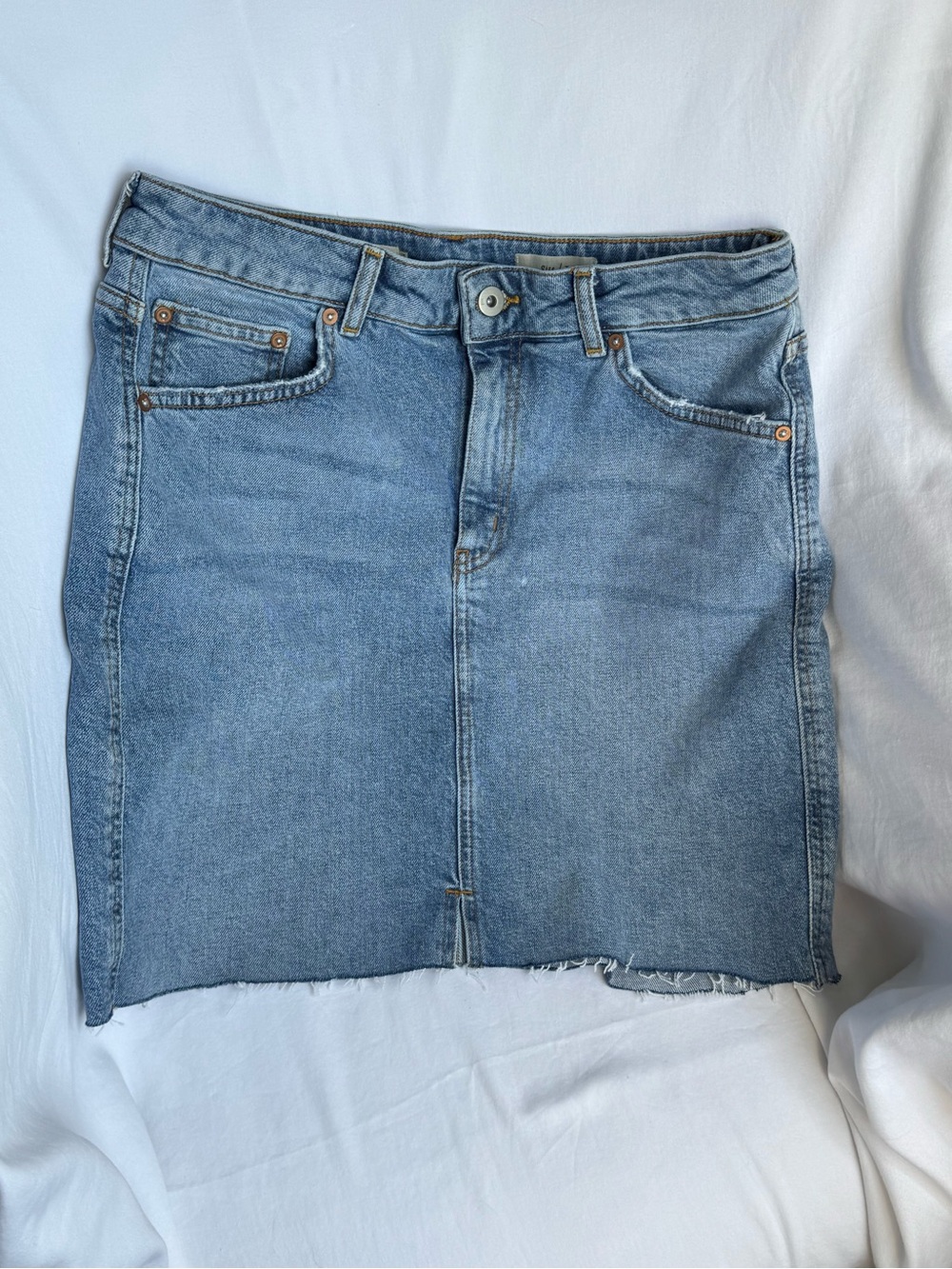 PILCRO AND THE LETTERPRESS Denim Pencil Skirt size 10